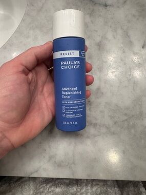 Paula's Choice Blue Advanced Replenishing Toner Bottle